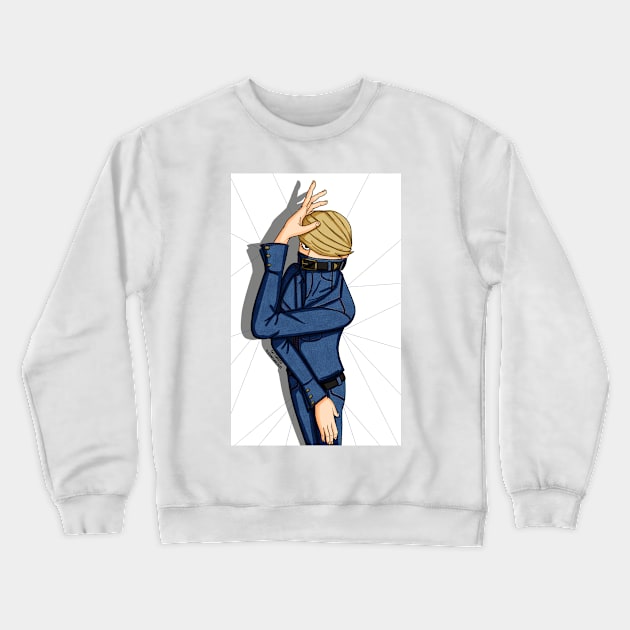 Dramatic Best Jeanist Crewneck Sweatshirt by Blackmoonrose13